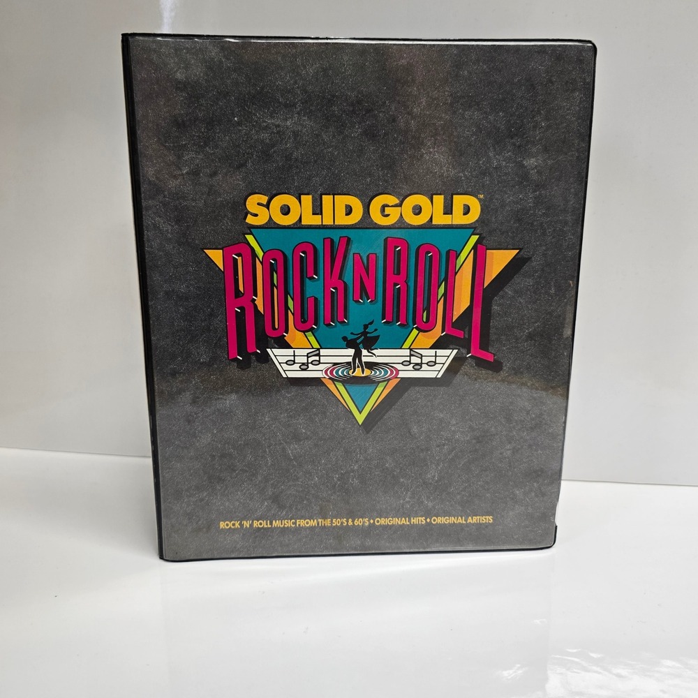 Solid Gold Rock N Roll Greatest Hits 50s 60s Cassette Tape Collection
